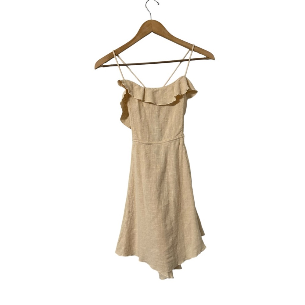 FREE PEOPLE More Than A Mini Ruffle Lace Cotton Dress - Picture 2 of 8